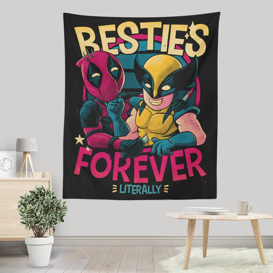 Besties Forever - Wall Tapestry