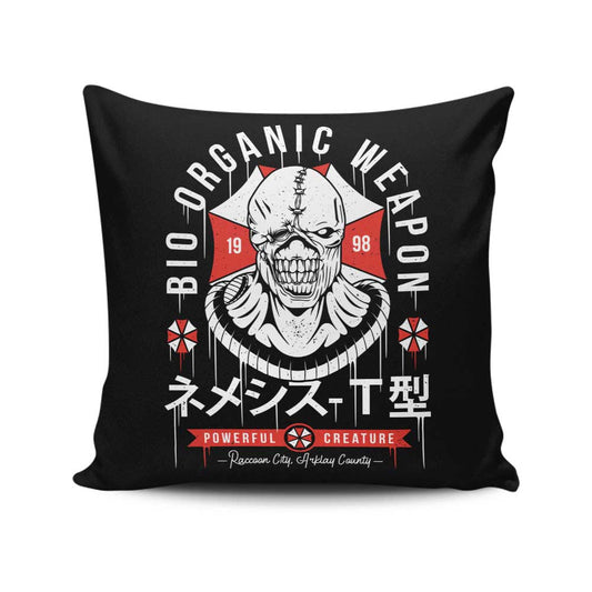 Bio Organic Weapon - Throw Pillow