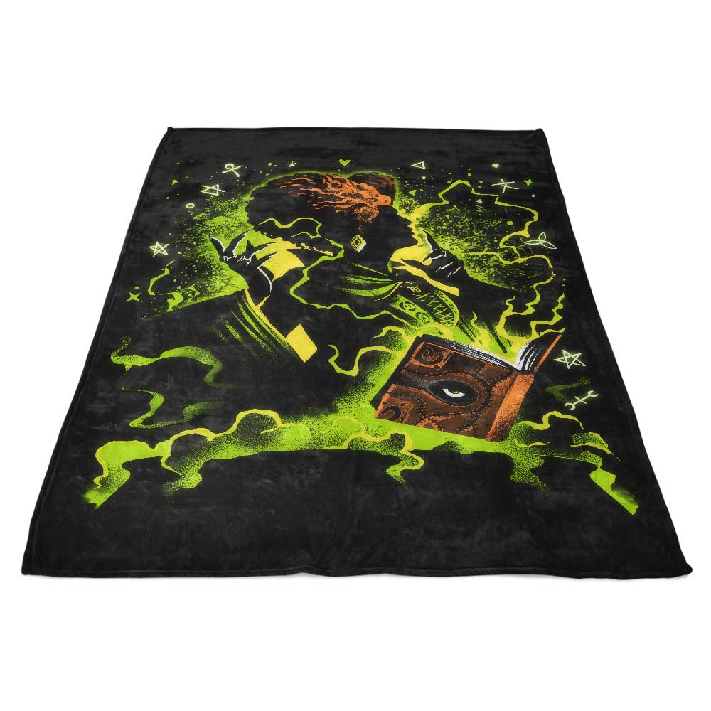 Black Magic Witch - Fleece Blanket