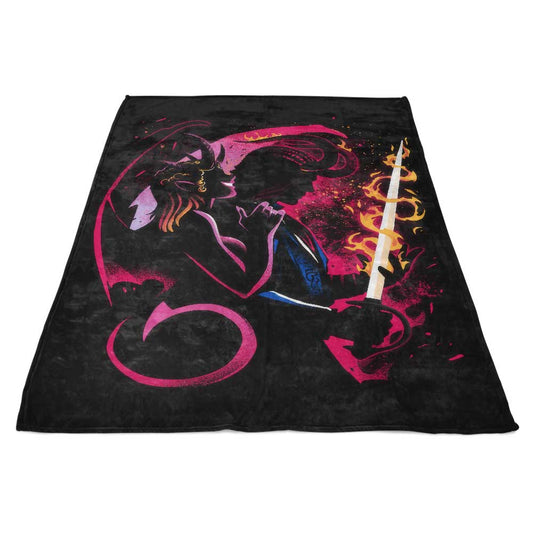 Blade of Frontiers - Fleece Blanket