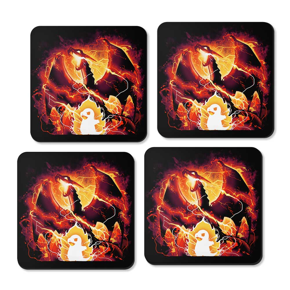 Blast Burn - Coasters