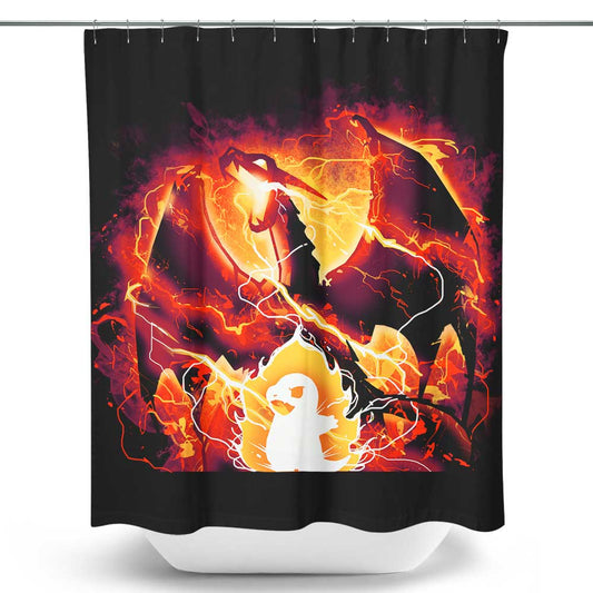 Blast Burn - Shower Curtain