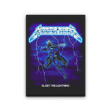 Blast the Lightning - Canvas Print