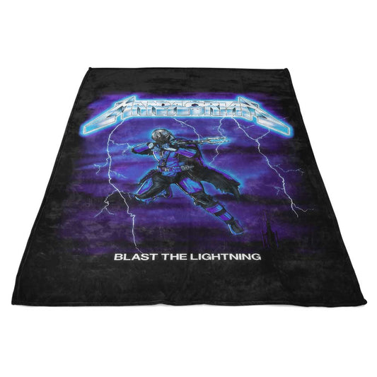 Blast the Lightning - Fleece Blanket