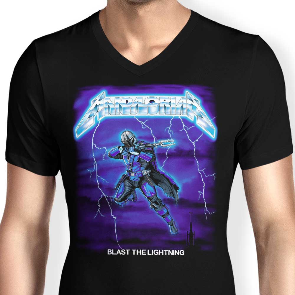 Blast the Lightning - Men's V-Neck