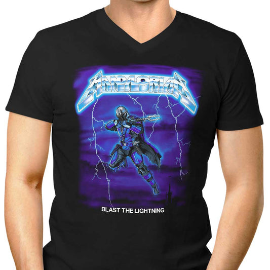 Blast the Lightning - Men's V-Neck