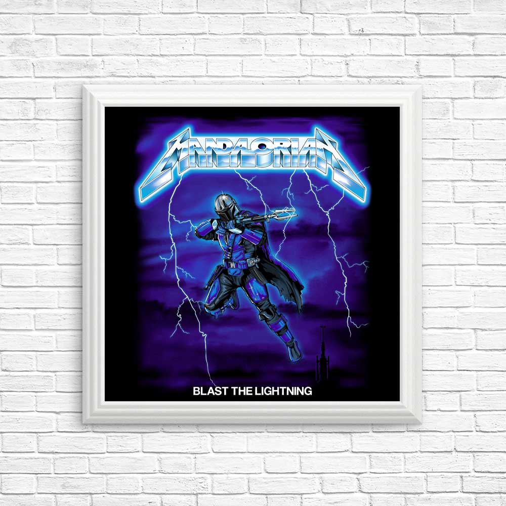 Blast the Lightning - Posters & Prints