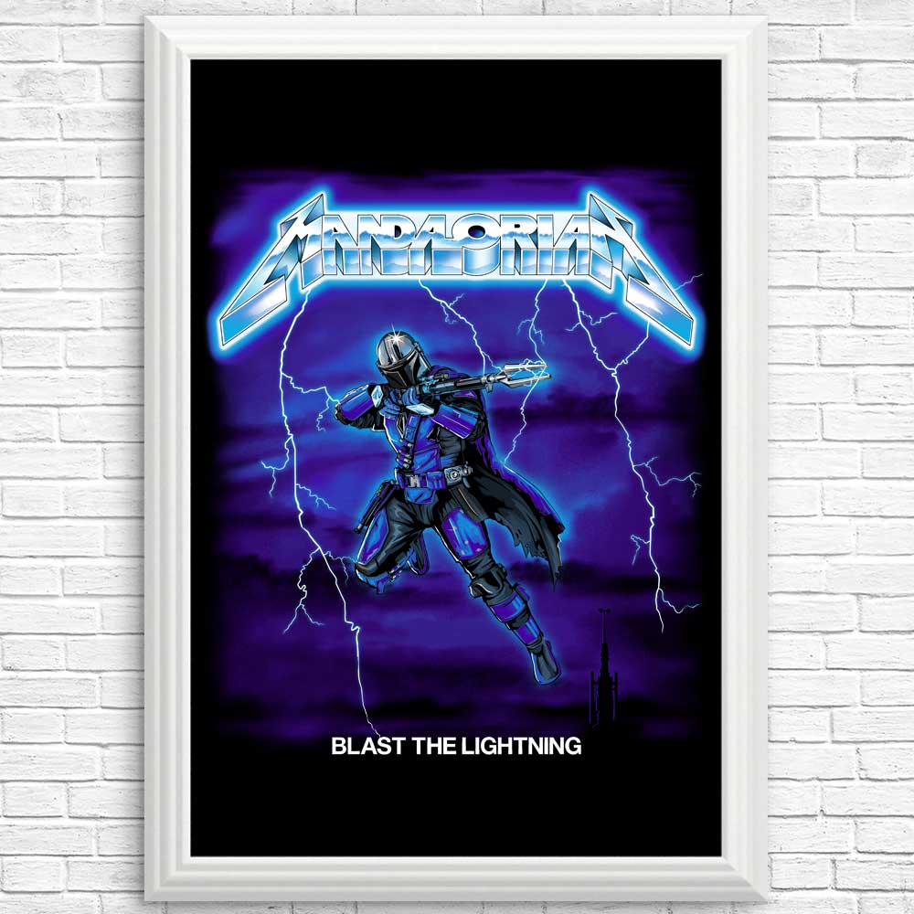 Blast the Lightning - Posters & Prints