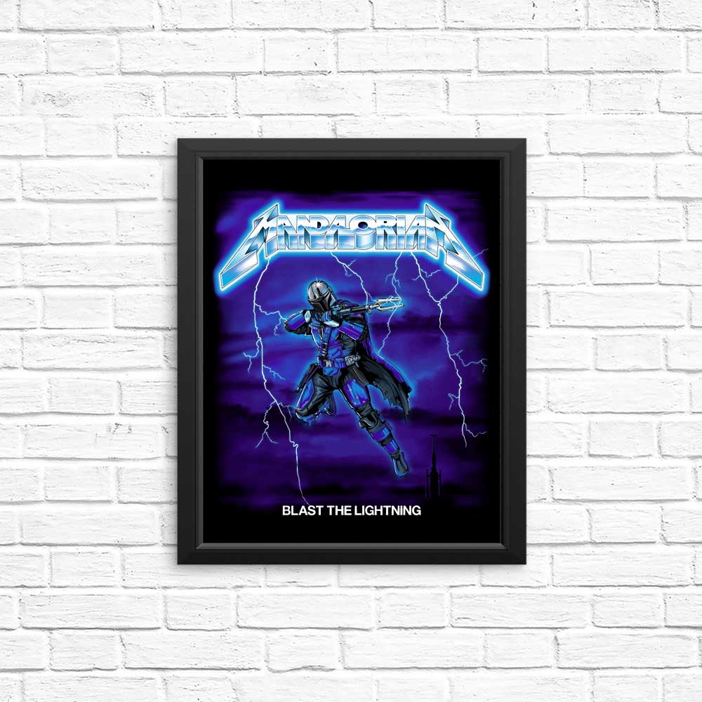 Blast the Lightning - Posters & Prints