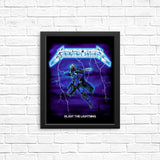 Blast the Lightning - Posters & Prints