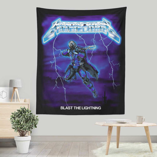 Blast the Lightning - Wall Tapestry