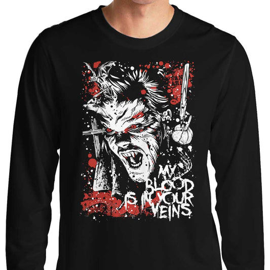 Blood in Your Veins - Long Sleeve T-Shirt