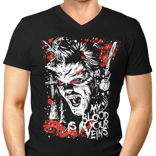 Blood in Your Veins - Men's V-Neck