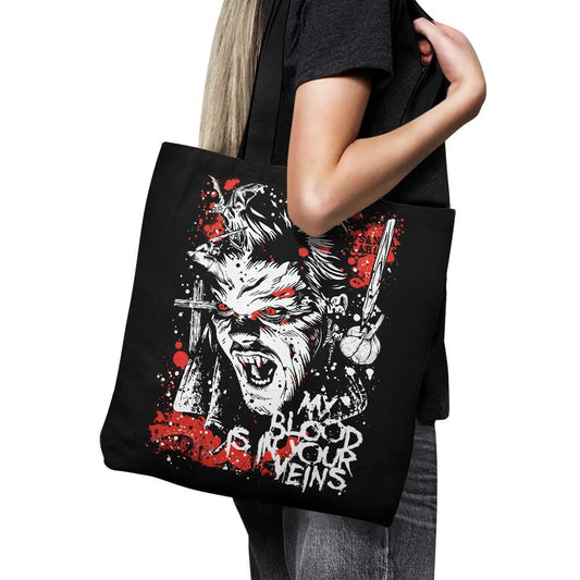 Blood in Your Veins - Tote Bag