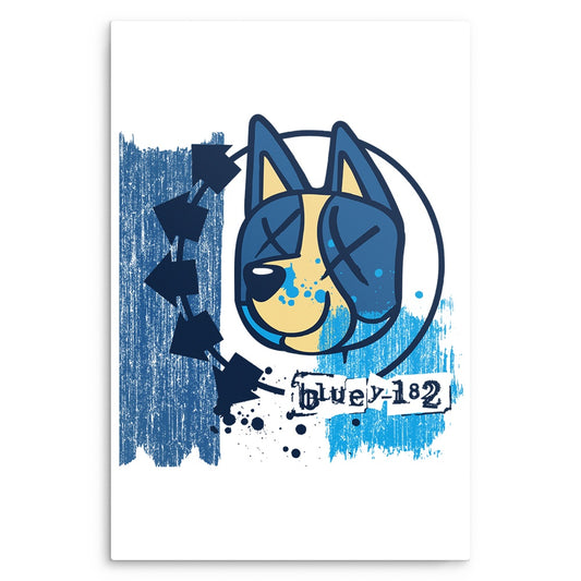 Bluey 182 - Metal Print