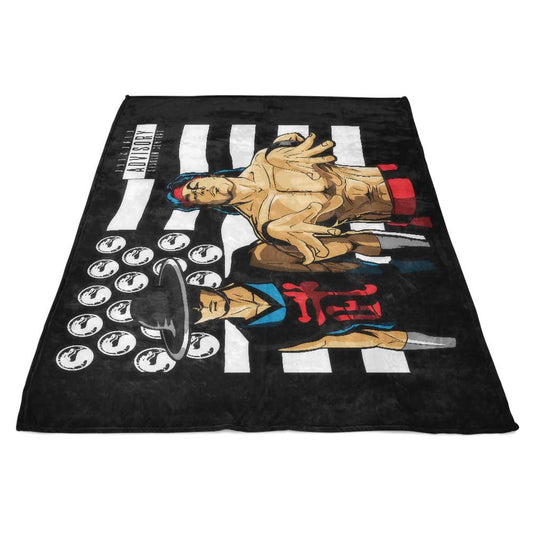 Bombs Over Outworld - Fleece Blanket