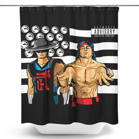 Bombs Over Outworld - Shower Curtain