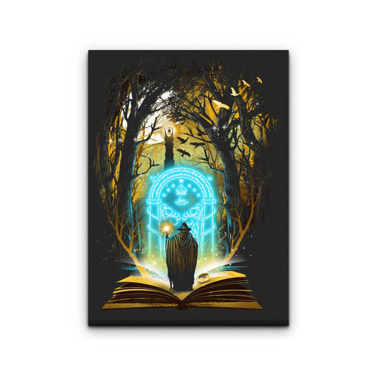 Book of Fantasy - Canvas Print