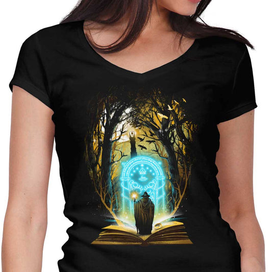 Book of Fantasy - Women's V-Neck