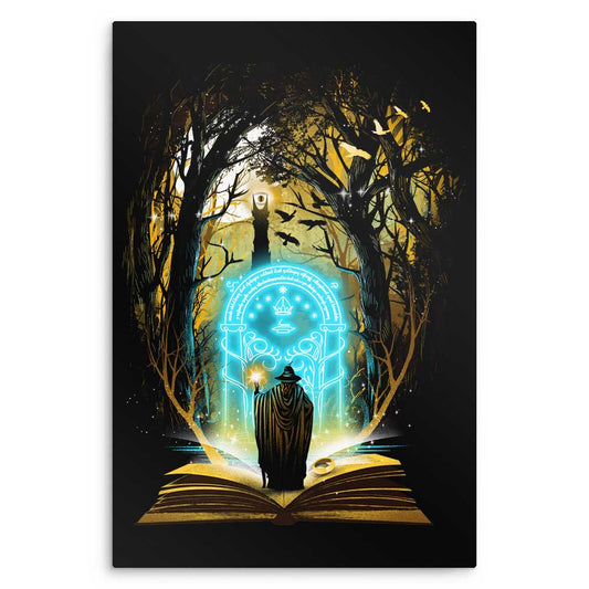 Book of Fantasy - Metal Print