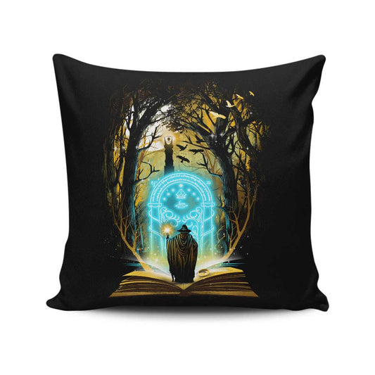 Book of Fantasy - Throw Pillow