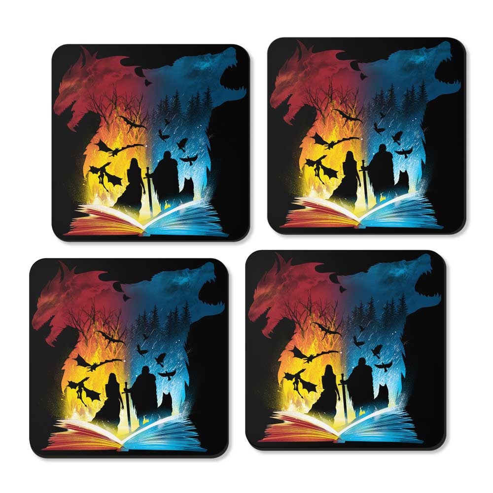 Book of Fire and Ice - Coasters