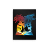 Book of Fire and Ice - Metal Print