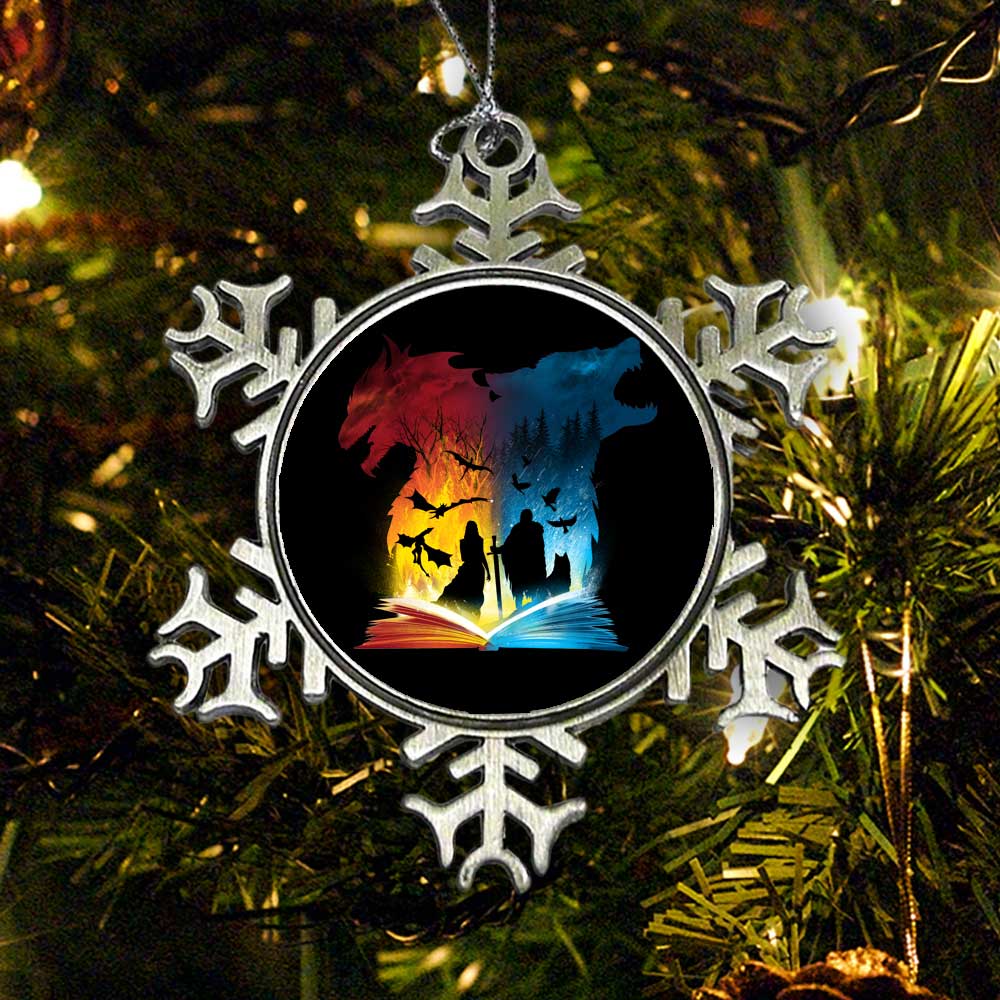 Book of Fire and Ice - Ornament