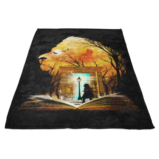 Book of Lions and Witches - Fleece Blanket