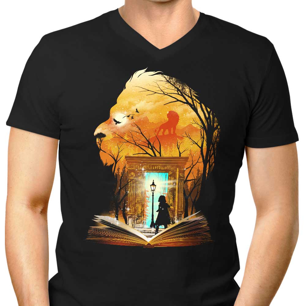 Book of Lions and Witches - Men's V-Neck