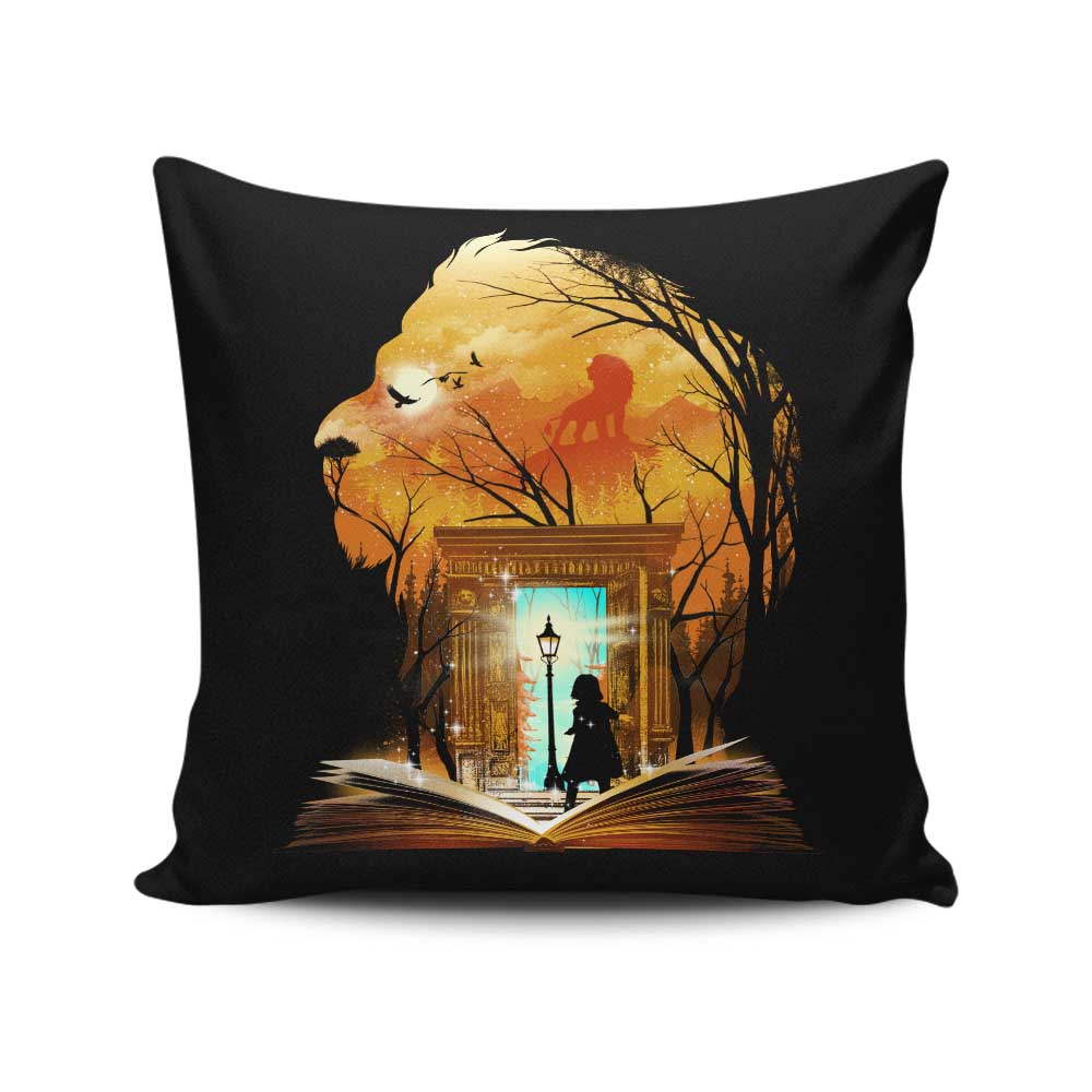 Book of Lions and Witches - Throw Pillow