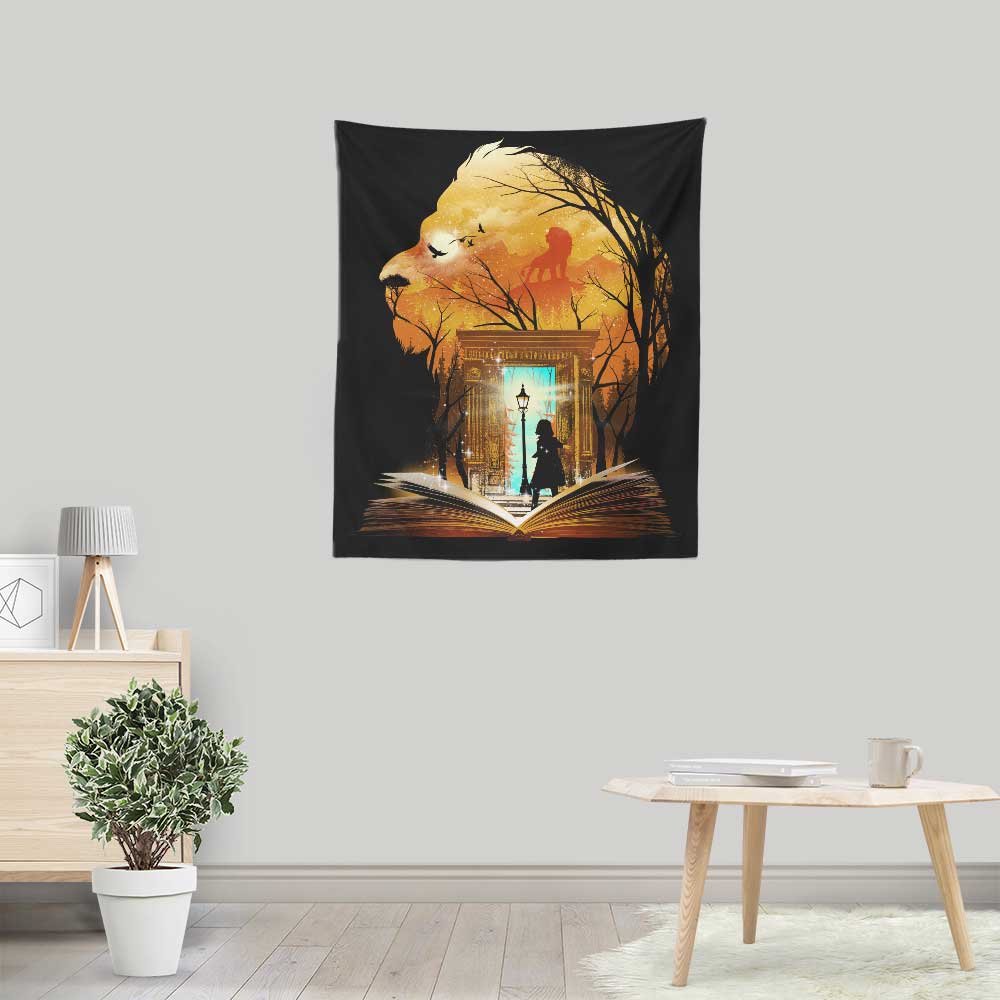 Book of Lions and Witches - Wall Tapestry