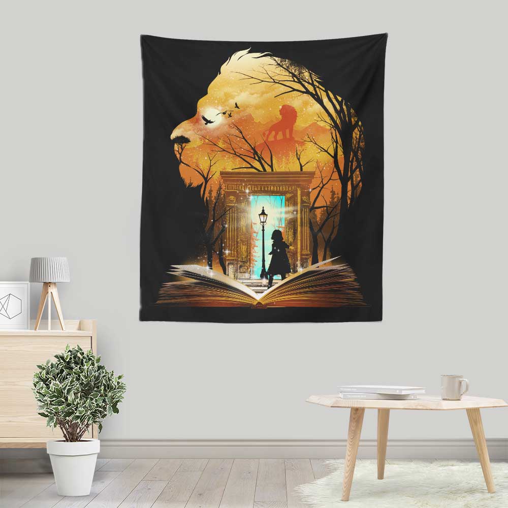 Book of Lions and Witches - Wall Tapestry