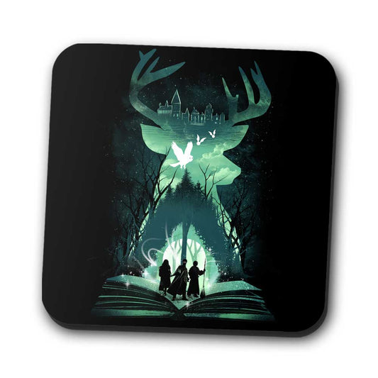 Book of Witchcraft and Wizardry - Coasters