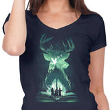 Book of Witchcraft and Wizardry - Women's V-Neck