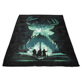 Book of Witchcraft and Wizardry - Fleece Blanket