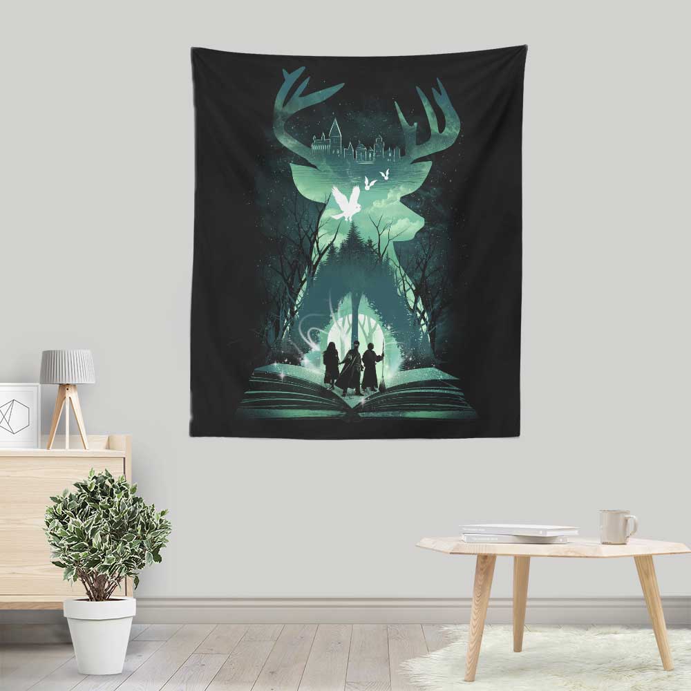 Book of Witchcraft and Wizardry - Wall Tapestry