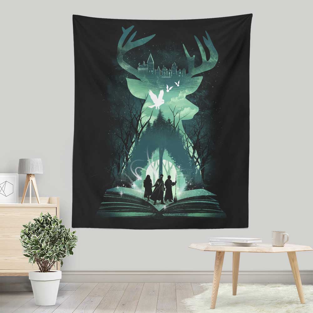 Book of Witchcraft and Wizardry - Wall Tapestry