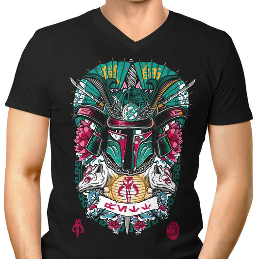 Bounty Hunter Samurai - Men's V-Neck