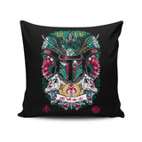 Bounty Hunter Samurai - Throw Pillow