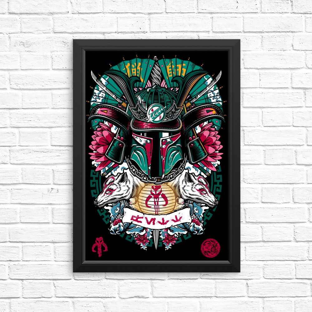 Bounty Hunter Samurai - Posters & Prints