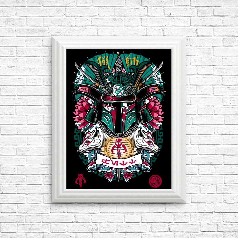 Bounty Hunter Samurai - Posters & Prints