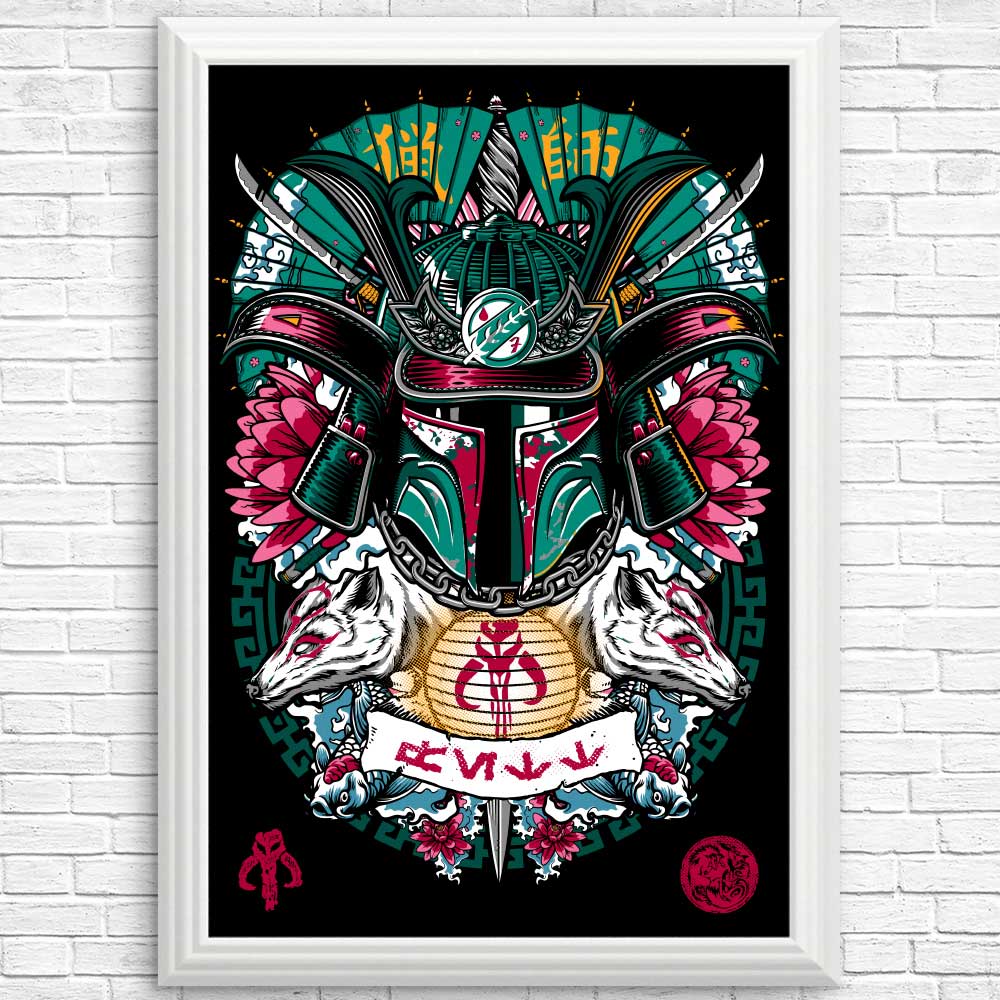 Bounty Hunter Samurai - Posters & Prints