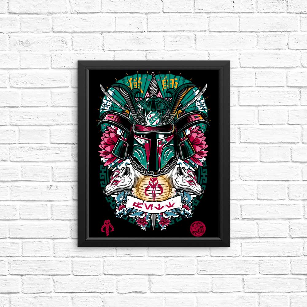 Bounty Hunter Samurai - Posters & Prints