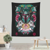 Bounty Hunter Samurai - Wall Tapestry