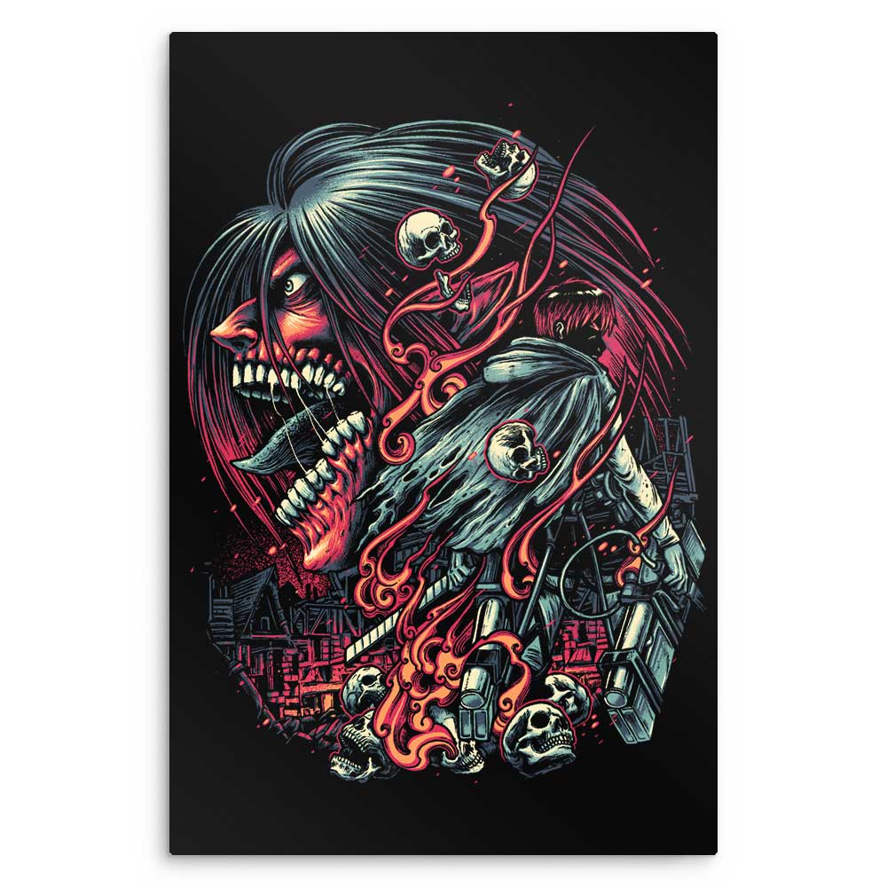 Break the Walls Down - Metal Print