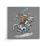 Calvin and Hoth - Canvas Print