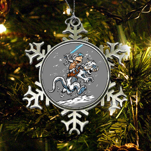 Calvin and Hoth - Ornament