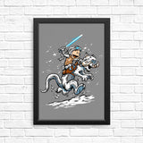 Calvin and Hoth - Posters & Prints