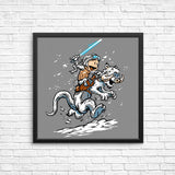 Calvin and Hoth - Posters & Prints